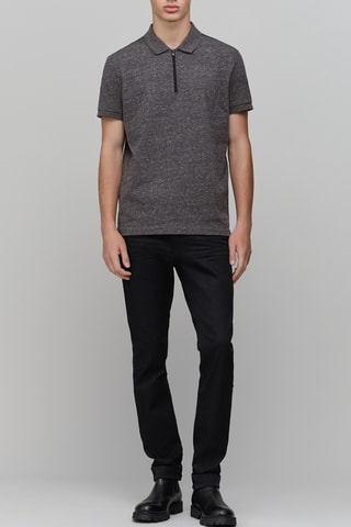 Polo - Cinzento mesclado