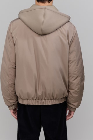 Casaco com capuz - Bege - IKKS