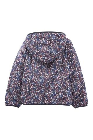 Blusão reversível com capuz - Azul - IKKS