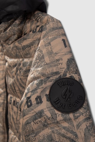 Blusão reversível com capuz - Preto - IKKS