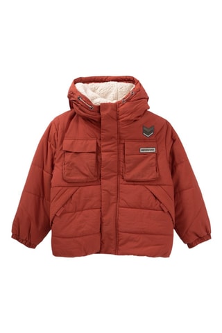 Blusão com capuz - Vermelho - IKKS