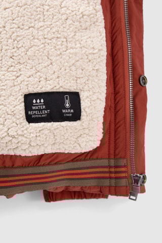 Blusão com capuz - Vermelho - IKKS