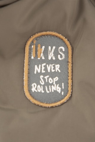 Blusão acolchoado com capuz - Caqui - IKKS Júnior