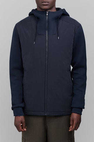 Casaco com capuz - Azul-marinho - IKKS