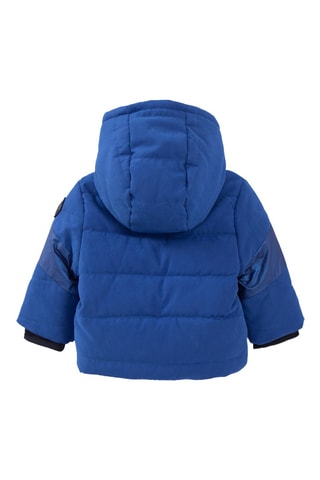 Blusão com capuz - Azul-escuro