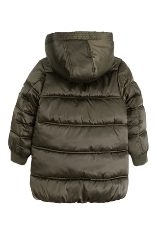 Blusão com capuz - Caqui