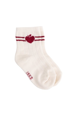 3 pares de meias - Multicor - IKKS