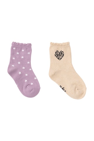 2 pares de meias - Bege - IKKS