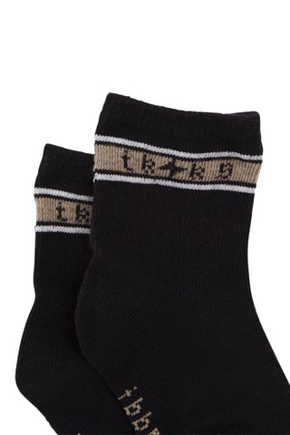 2 pares de meias - Branco e vermelho - IKKS