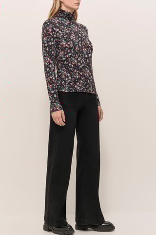 T-shirt - Preto e rosa