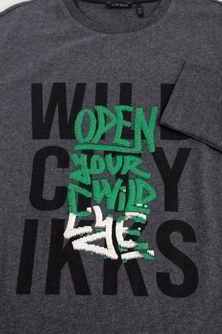 T-shirt - Antracite mesclado