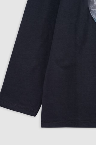 T-shirt em algodão biológico - Antracite