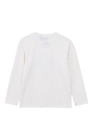 T-shirt em algodão biológico Os Minions - Cru