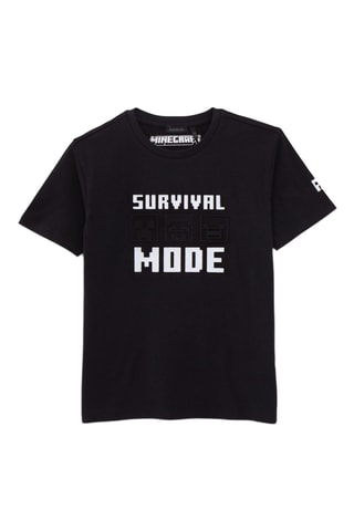 T-shirt Minecraft - Preto