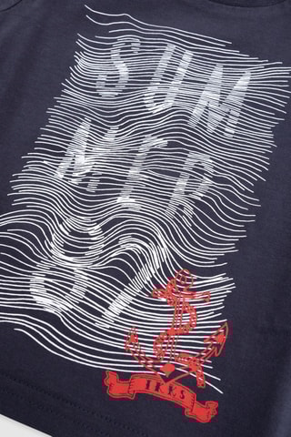 T-shirt - Azul-marinho - IKKS