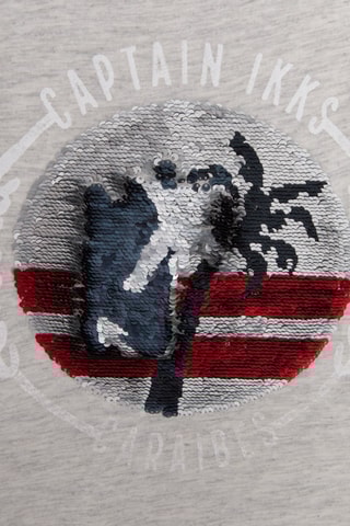 T-shirt - Cinzento mesclado - IKKS