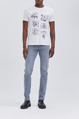 T-shirt em algodão biológico - IKKS