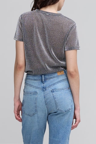 T-shirt - Prateado e cinzento - IKKS