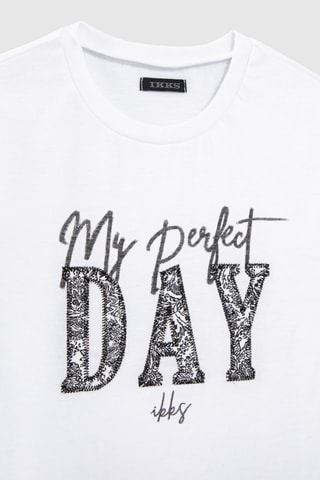 T-shirt - Branco - IKKS