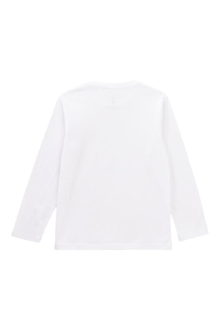 T-shirt Super Homem A Liga da Justiça DC Comics - Esbranquiçado - IKKS Junior