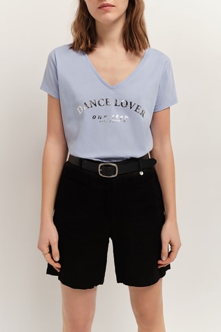 T-shirt - Azul-celeste - One Step