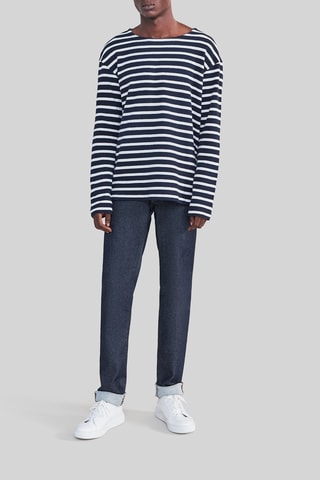 T-shirt - Azul-marinho e branco - IKKS