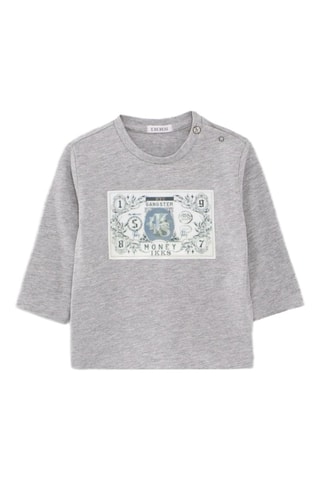 T-shirt - Cinzento mesclado - IKKS