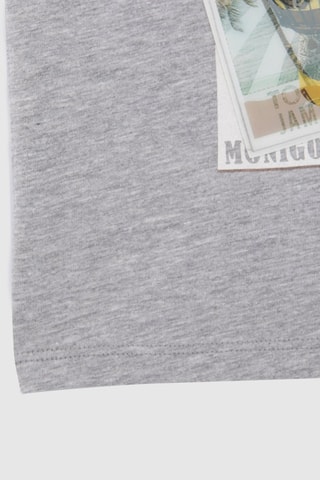 T-shirt - Cinzento mesclado - IKKS