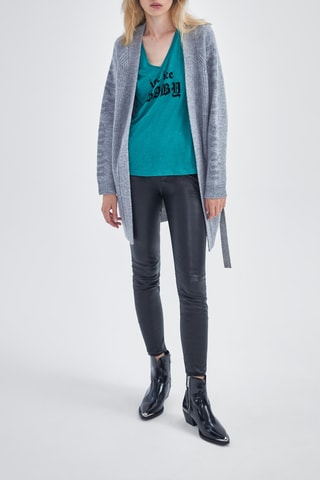 T-shirt loose - Turquesa - IKKS