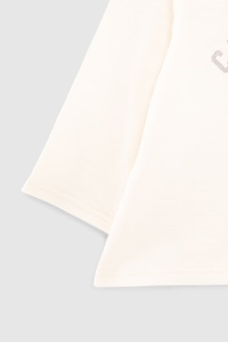 T-shirt em algodão biológico - Cru - IKKS Junior