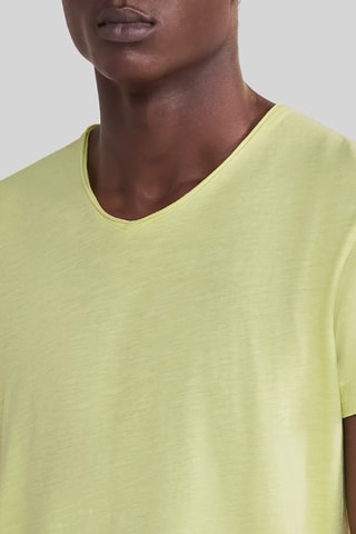 T-shirt em algodão biológico - Verde-azeitona - IKKS