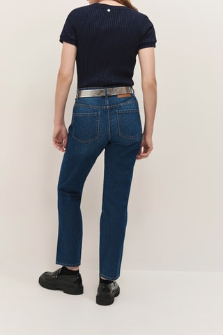 Top - Azul-marinho - One Step