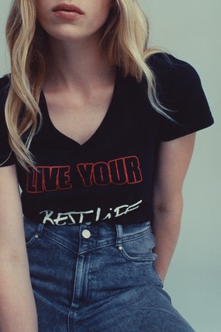 T-shirt - Preto - IKKS