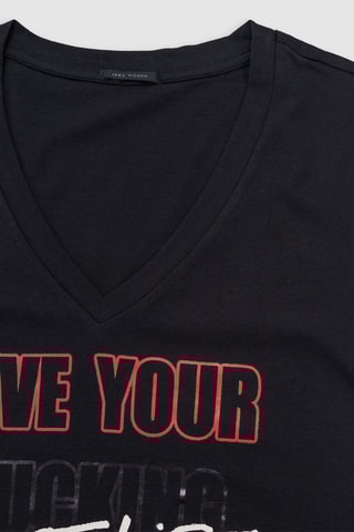 T-shirt - Preto - IKKS