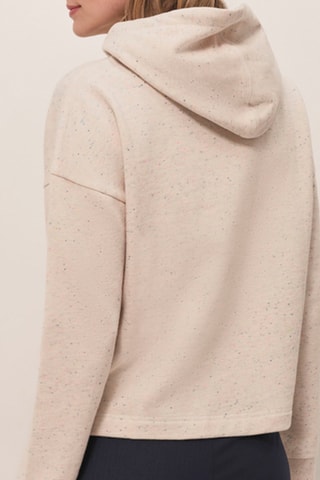 Sweat com capuz - Marfim e dourado