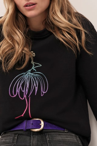 Sweat - Preto e violeta