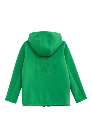 Sweat com capuz - Verde