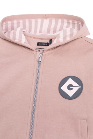 Sweat com capuz - Rosa