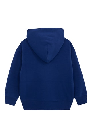 Sweat com capuz - Azul-cobalto