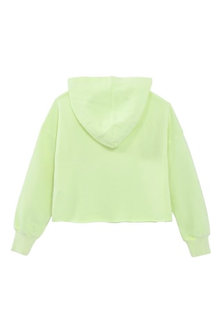 Sweat com capuz - Amarelo-fluorescente - IKKS