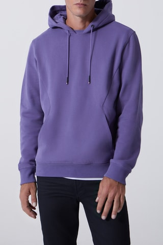 Sweat com capuz - Violeta