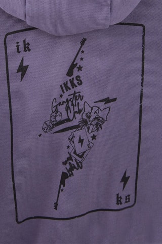 Sweat com capuz - Violeta - IKKS Júnior
