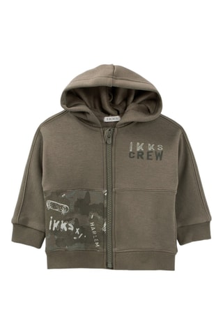 Sweat com capuz - Caqui - IKKS Júnior