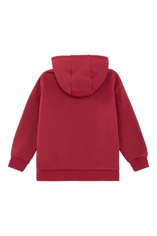 Sweat com capuz - Bordô - IKKS Júnior