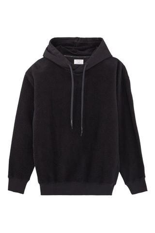 Sweat com capuz - Preto - IKKS