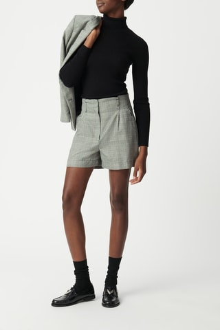 Calções - Preto e branco - IKKS