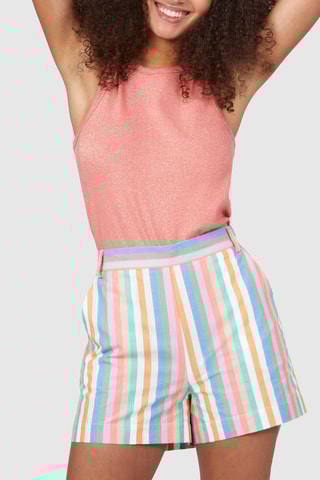 Calções - Rosa e azul - I.Code