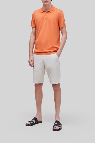 Bermudas chino em linho - Bege - IKKS