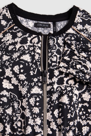 Macacão - Preto e branco