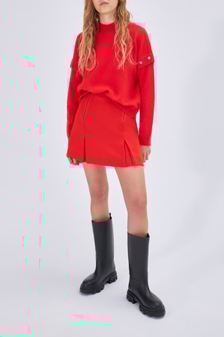 Saia - Vermelho - IKKS